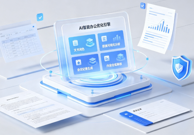 覃塘区AI重构现代办公体系 智能优化引擎助力企业轻量化高效运营
