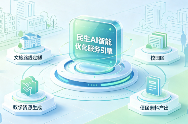 覃塘区AI普惠赋能民生服务 智能优化技术升级大众生活服务体验