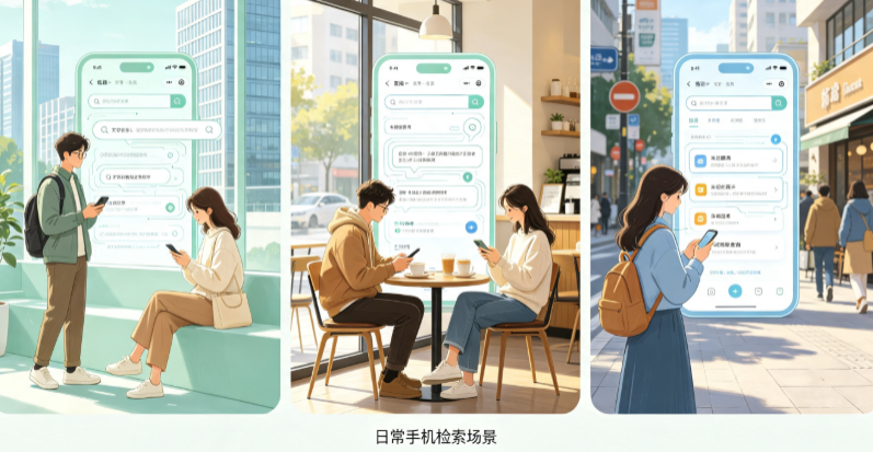 覃塘区普通人日常手机使用场景拆解：GEO 与 AI 优化如何改变信息检索体验